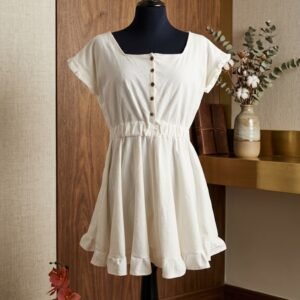 Vestido medium fluff